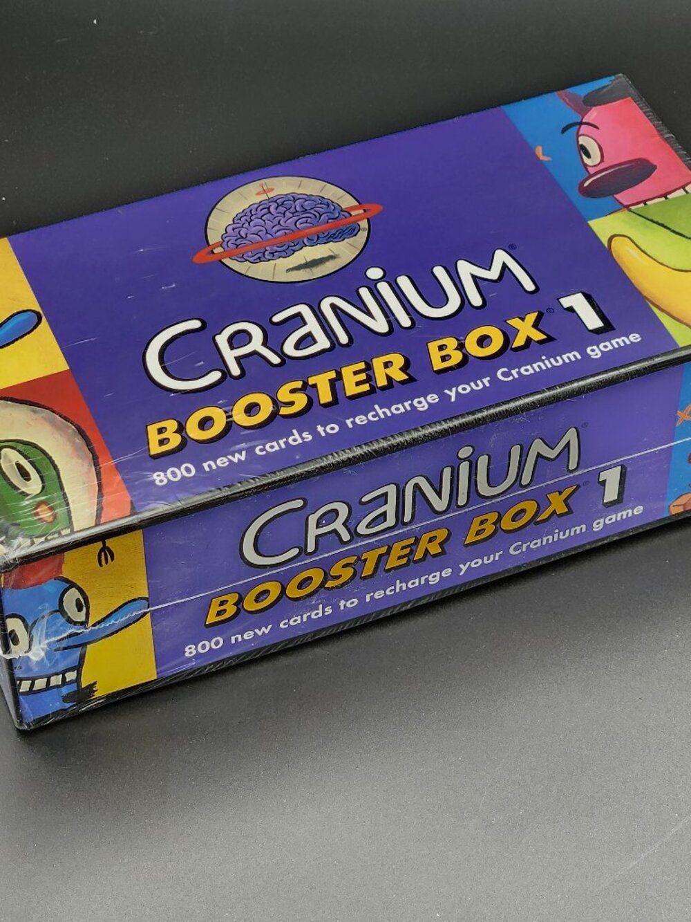 Cranium Booster Box 1 Card Expansion Pack 800 Cards Board Game 2002 New Sealed‎